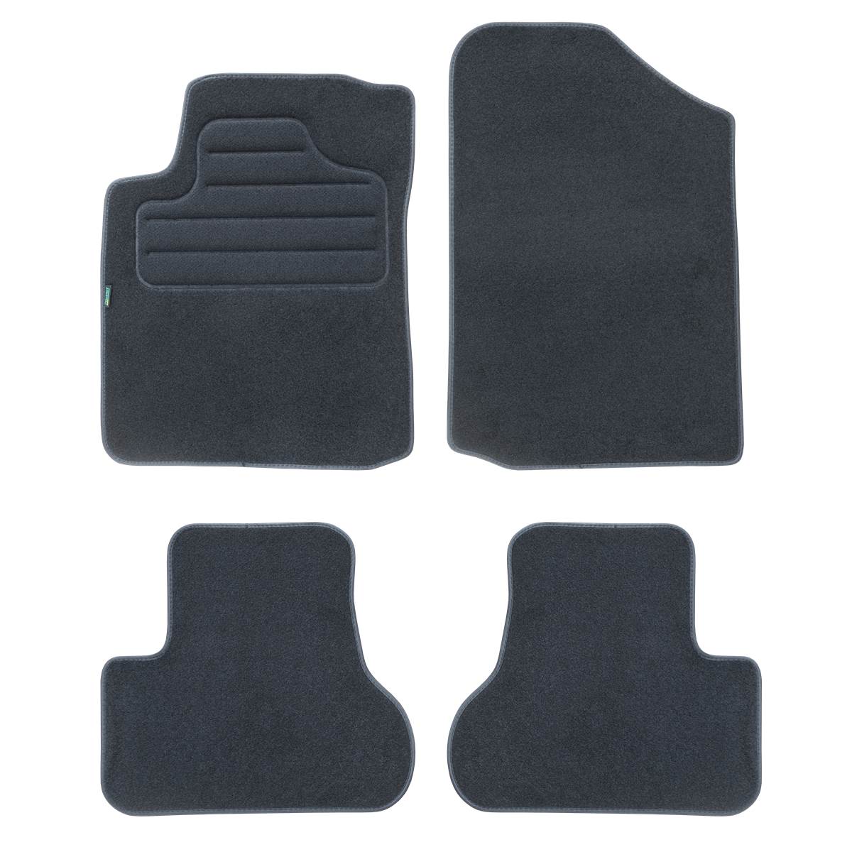 Tapis (4 pièces) Sur Mesure Moquette Noire Pour Citroën C3 I