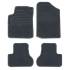 4 tapis sur mesure moquette noire pour Citroën C3 I