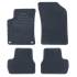 4 tapis sur mesure moquette noire pour Citroën C3 II DS3