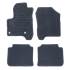 4 tapis sur mesure moquette noire pour Citroën C3 Picasso