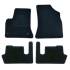 4 tapis sur mesure moquette noire pour Citroën C4 Picasso I Feu Vert