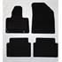 4 tapis sur mesure moquette noire pour Citroën C5 II