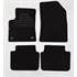 4 tapis sur mesure moquette noire pour Citroën C3 Aircross Feu Vert