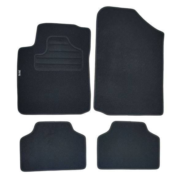 4 tapis adaptés constructeur pour véhicules Citroën et DS Feu Vert
