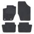 4 tapis sur mesure moquette noire pour Peugeot 307 Feu Vert