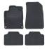4 tapis sur mesure moquette noire pour Peugeot 407 Feu Vert