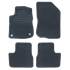 4 tapis sur mesure moquette noire pour Peugeot 208 I 2008 I Feu Vert