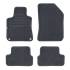 4 tapis sur mesure moquette noire pour Peugeot 308 II Feu Vert