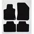 4 tapis sur mesure moquette noire pour Peugeot 308 II SW Feu Vert
