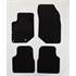 4 tapis sur mesure moquette noire pour Peugeot 208 II et 2008II Feu Vert
