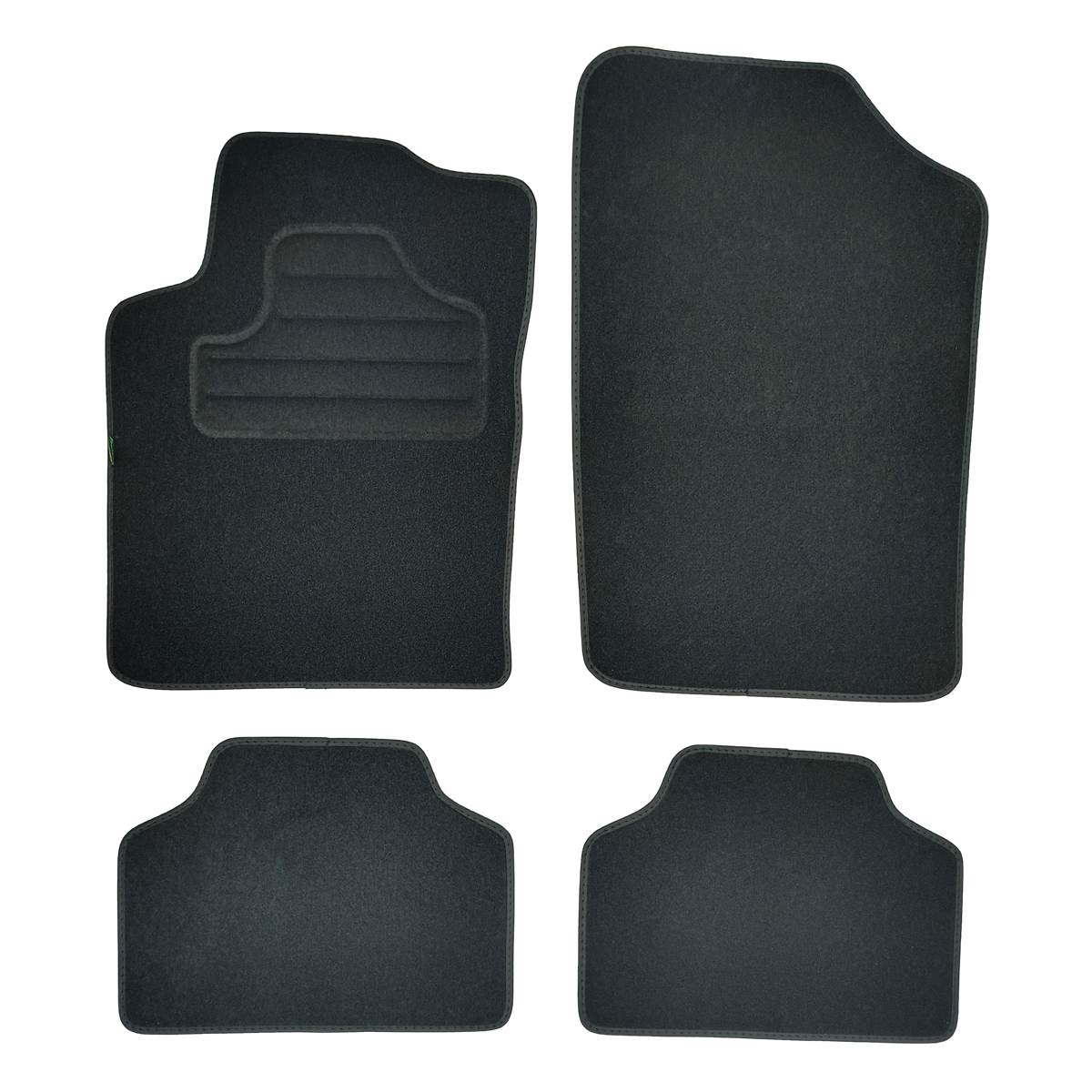 Tapis (4 pièces) Adaptés Constructeur Pour Véhicules Peugeot Feu Vert