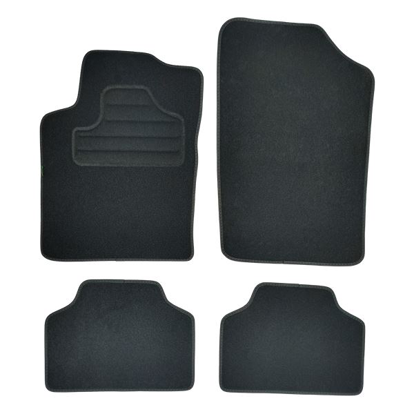 4 tapis adaptés constructeur pour véhicules Peugeot Feu Vert