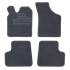 4 tapis sur mesure moquette noire pour Renault Twingo I Feu Vert