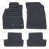 4 tapis sur mesure moquette noire pour Renault Mégane III Feu Vert