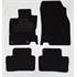 4 tapis sur mesure moquette noire pour Renault Twingo III Feu Vert