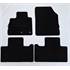 4 tapis sur mesure moquette noire pour Renault Scenic IV Feu Vert