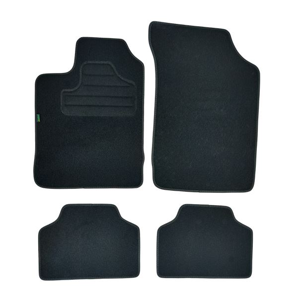 4 tapis adaptés constructeur pour véhicules Renault Feu Vert