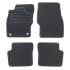 4 tapis sur mesure moquette noire pour Opel Corsa D et E Feu Vert
