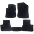 Jeu de tapis sur mesure moquette tuftée bouclée noire pour Peugeot 208 I & 2008 I Feu Vert Premium