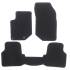 Jeu de tapis sur mesure moquette tuftée bouclée noire pour Peugeot 208 II & 2008 II Feu Vert Premium