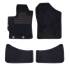4 tapis sur mesure moquette noire pour Toyota Yaris Hybride Feu Vert