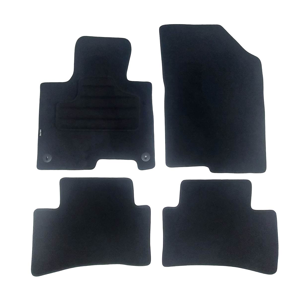 Tapis (4 pièces) Sur Mesure Moquette Noire Pour Kia Sportage V Feu Vert