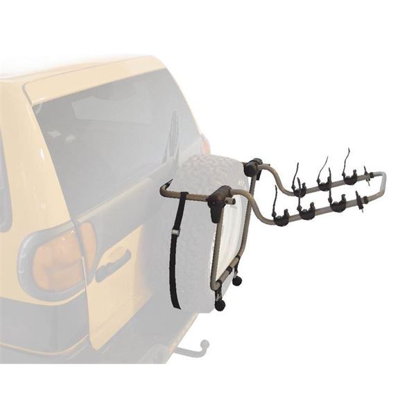 Porte-vélos sur roue de secours Automaxi Rider 4x4 pour 3 vélos