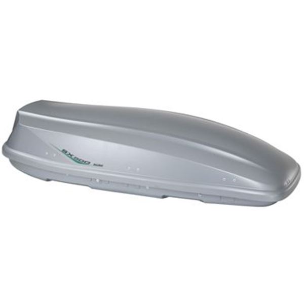 Coffre de toit mixte Feu Vert SX 500 gris