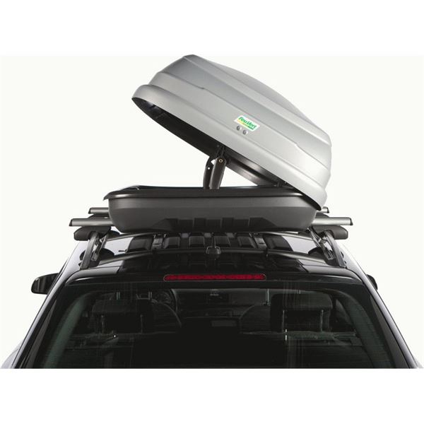 Coffre de toit Feu vert Evospace 600ds gris