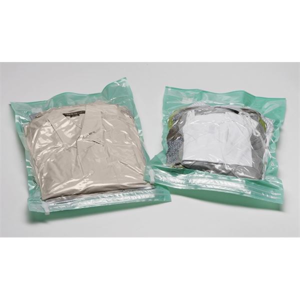 Lot de 2 sacs à aspiration manuelle Taille XL
