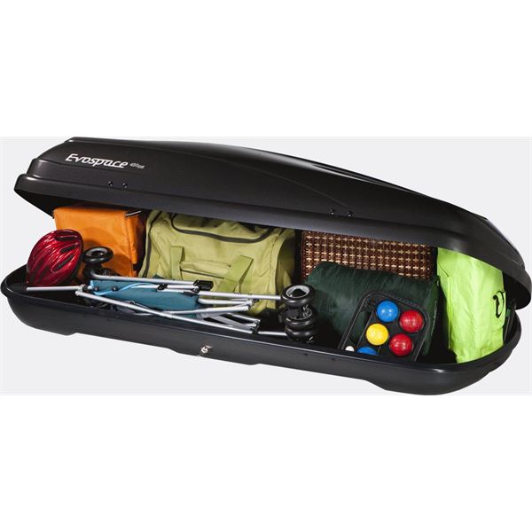 Coffre de toit FEU VERT Evospace 450ds noir