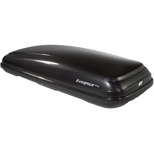 Coffre de toit Feu vert Evospace 600ds noir