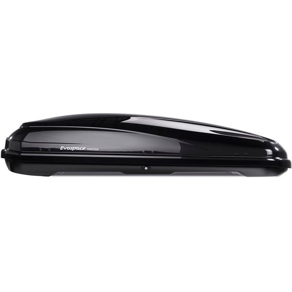 Coffre de toit FEU VERT Evospace 500DX Noir Brillant 440 L