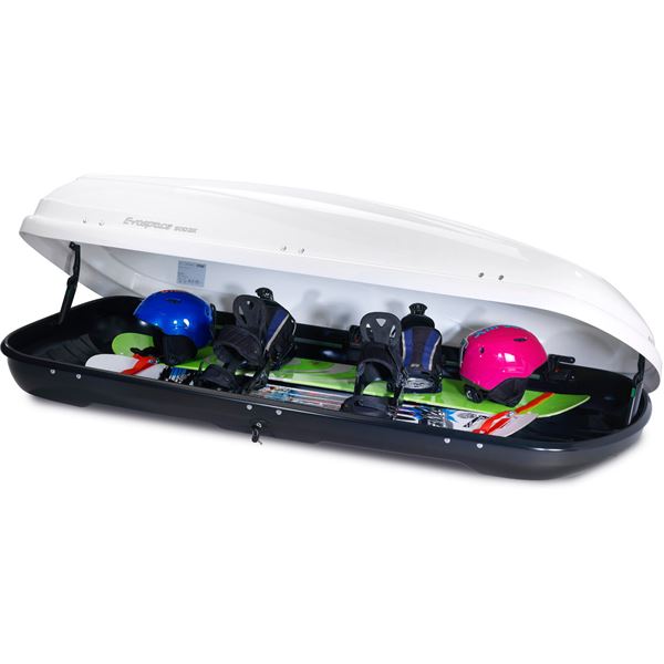 Coffre de toit  FEU VERT Evospace 500DX Blanc 440 L