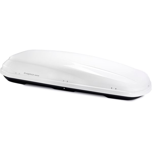 Coffre de toit FEU VERT Evospace 600DX Blanc 550 L