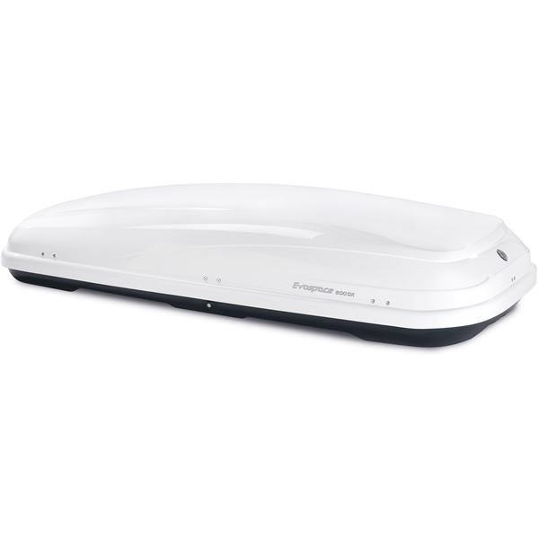 Coffre de toit FEU VERT Evospace 600DX Blanc 550 L