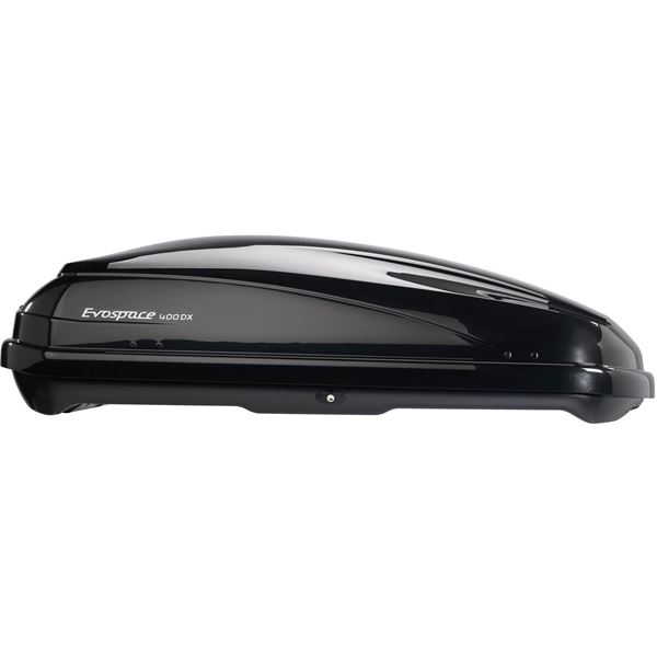 Coffre de toit  FEU VERT Evospace 400DX NOIR BRILLANT