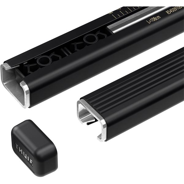 Jeu de barres acier Thule SquareBar - 1350 mm