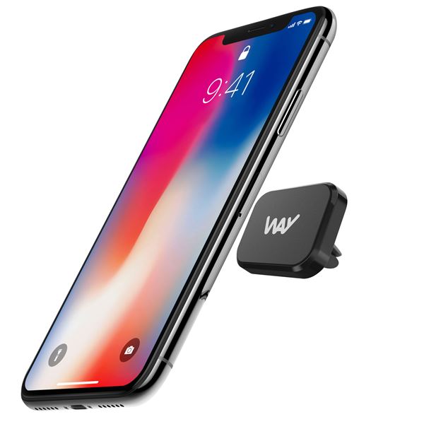 Support magnétique su grille d'aération WAY