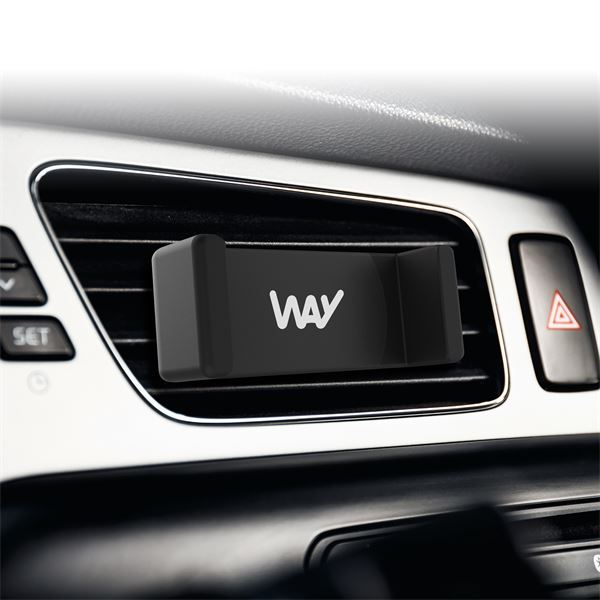 Support pince compact sur grille d'aération WAY