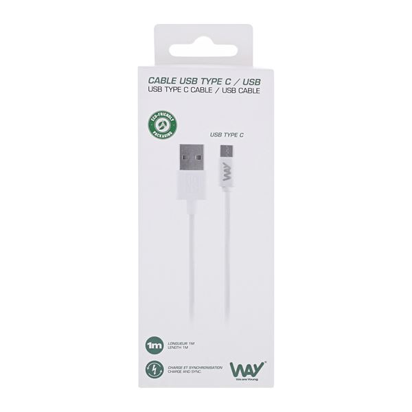 Câble USB vers USB-C WAY