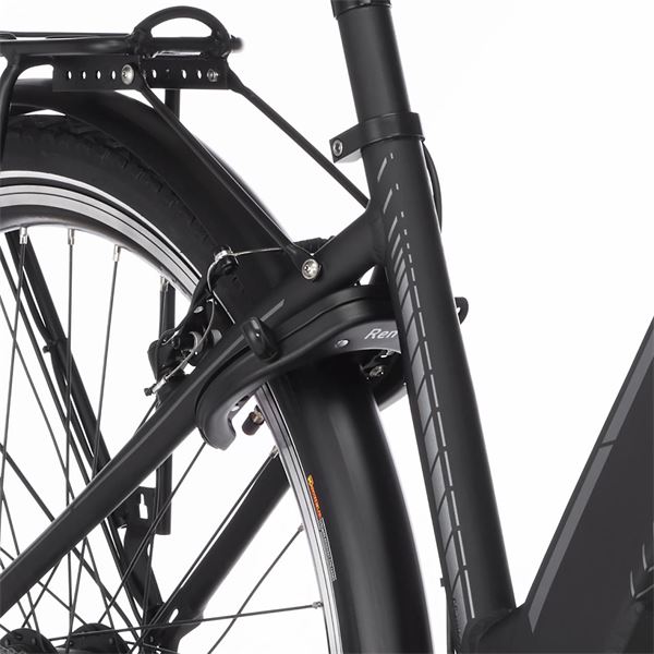 Vélo ville électrique mixte Fischer Cita 3.1i noir