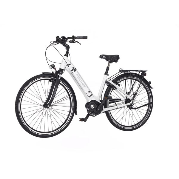 Vélo ville électrique mixte Fischer Cita 3.1i blanc