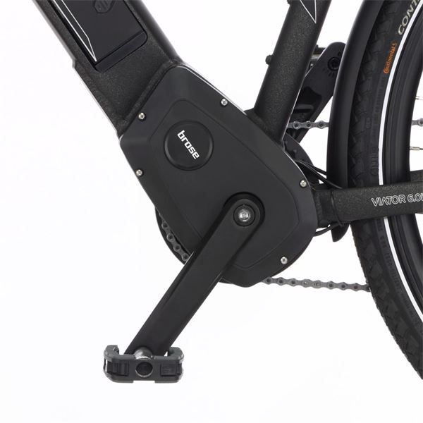 Vélo tout chemin électrique mixte Fischer Viator 6.0i noir