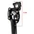 Tige de selle aluminium suspendue Suntour 27,2mm