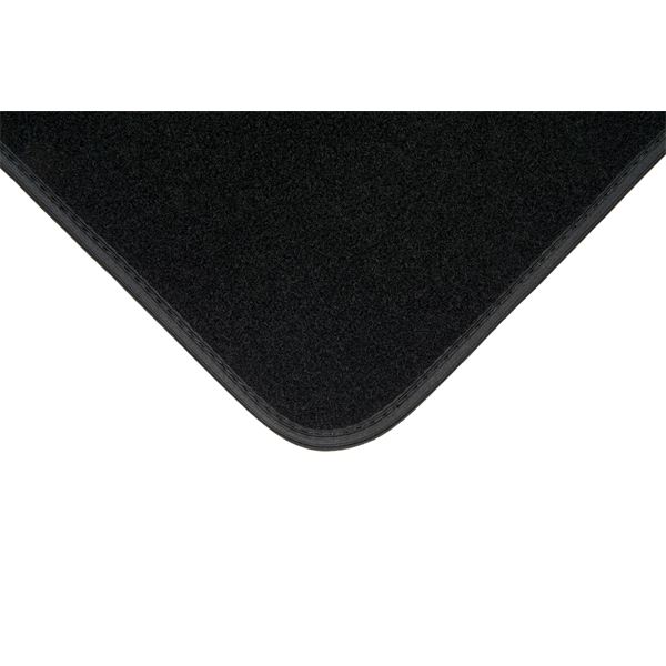 Jeu complet de tapis universels moquette noir NOA DBS
