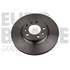 2 disques de frein avant EUROBRAKE 5815201956
