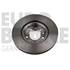 2 disques de frein avant EUROBRAKE 5815201956