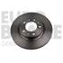 2 disques de frein avant EUROBRAKE 5815203746