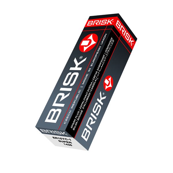 4 BOUGIES D'ALLUMAGE BRISK ER15YC-1